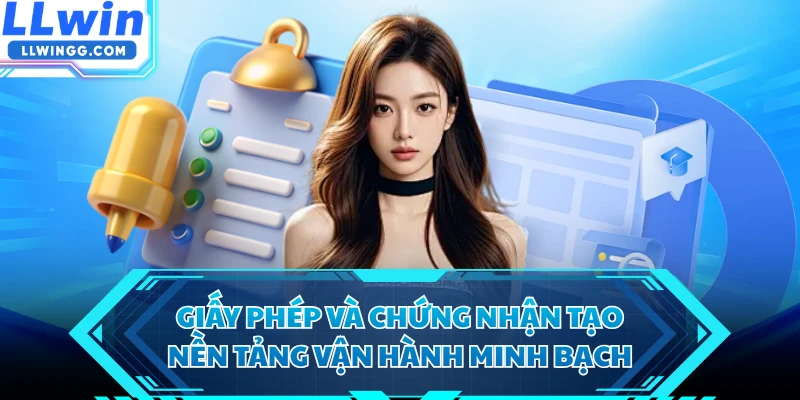 Giấy phép và chứng nhận tạo nền tảng vận hành minh bạch