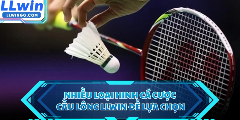 Nhiều loại hinh cá cược cầu lông LLWIN để lựa chọn
